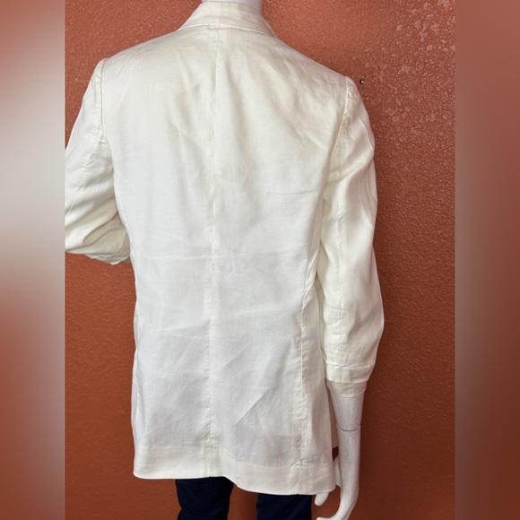 Babaton Atelier 'Keith' Off White Open Front Jacket in Espace Women's Size 6 - Picture 9 of 12